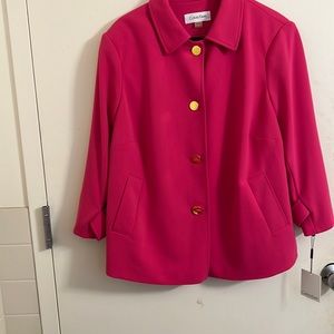 Calvin Klein Plus Blazer and Skirt Suit Size 18W